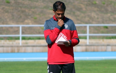 Seligrat dirigint un entrenament | Pau Vituri